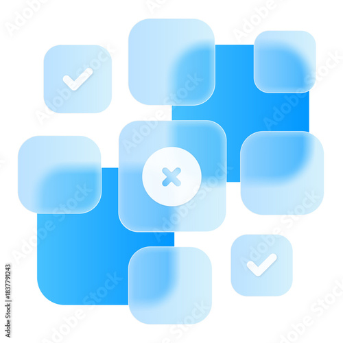 Dashboard App Web Business Chart Diagram Graphic Modern Glassmorphism UI Icon Sign and Symbol Design Illustrator	