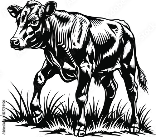 Cow Illustration