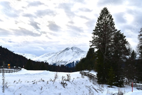 Schöne Landschaft bei Seefeld in Tirol 