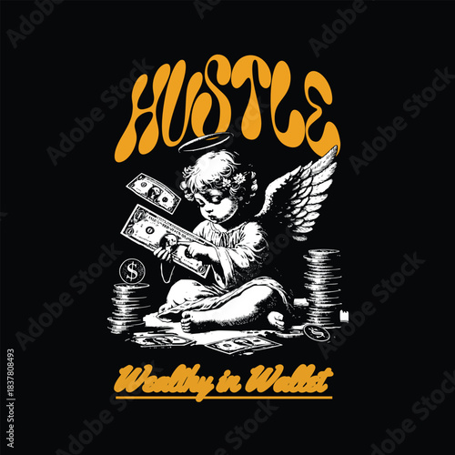 Streetwear t shirt design