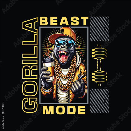 Streetwear t shirt design