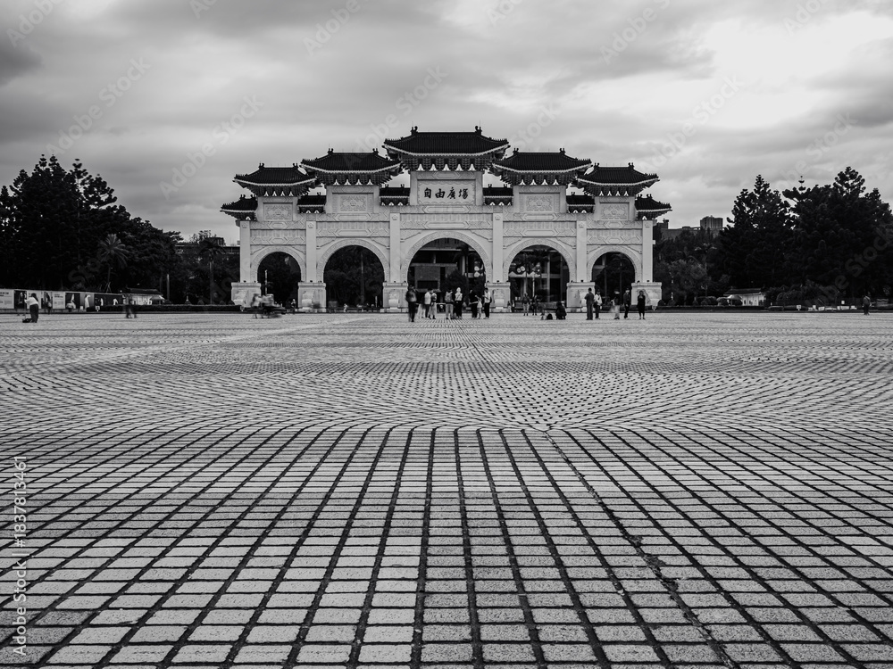 Obraz premium 台湾の国立中正紀念堂