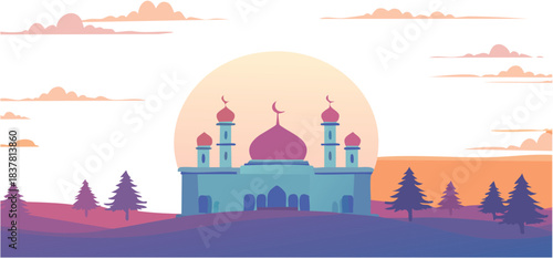 vector illustration of a city