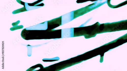 Film Artefact Transition simulating a flash frame with rapid brightness exposure.