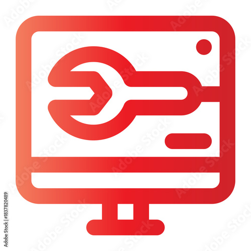 online support gradient icon