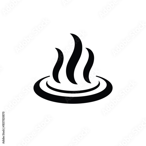 Asian Spa and Relaxation Icons