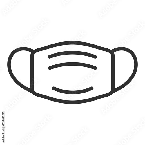 Mask Icon Single Vector Collection 