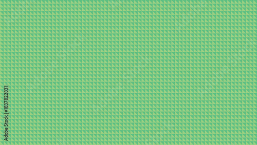 Seamless triangle pattern background. Geometric mosaic texture. Fresh green backdrop. Repeatable design.