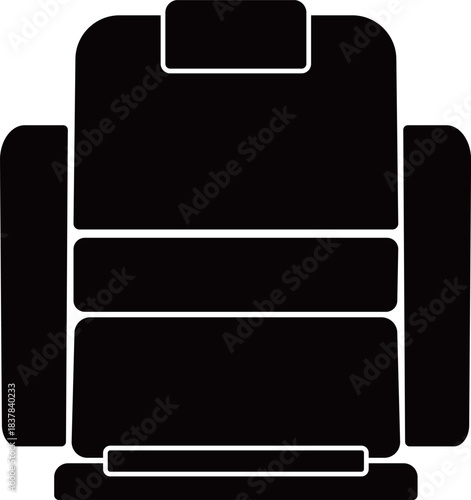 理容室　椅子　アイコン