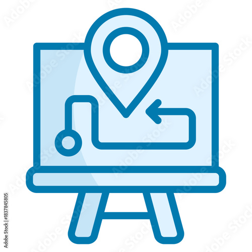 Strategic Roadmap Icon