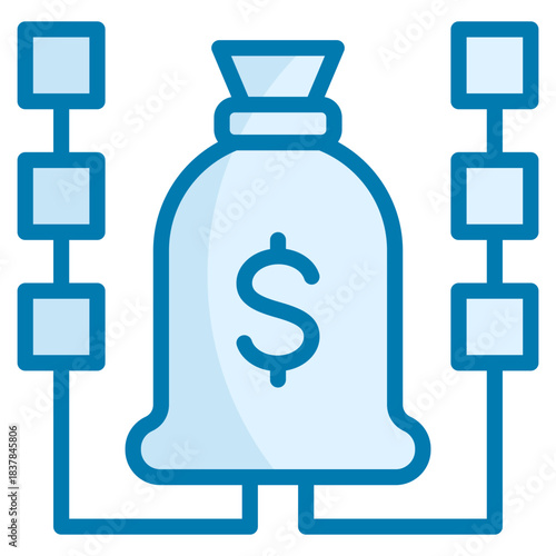 Budget Allocation Icon