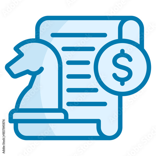 Financial Strategy Icon