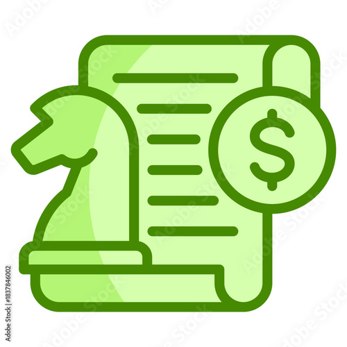 Financial Strategy Icon