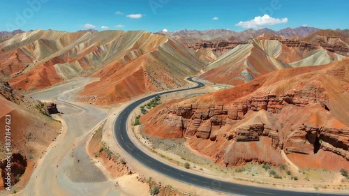 Zhangye Danxia Landform Geological Park - A Colorful Journey Through Chinas Rainbow Mountains.