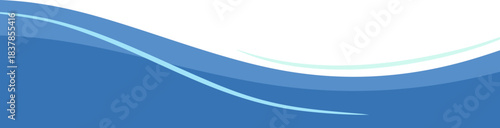 Business Footer with Line Decoration