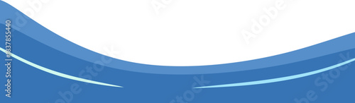 Business Footer with Line Decoration