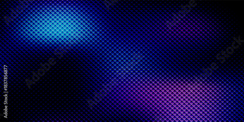 White and purple abstract modern wide ribbed banner. Vector illustration background with bright