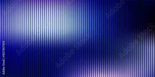 White and purple abstract modern wide ribbed banner. Vector illustration background with bright