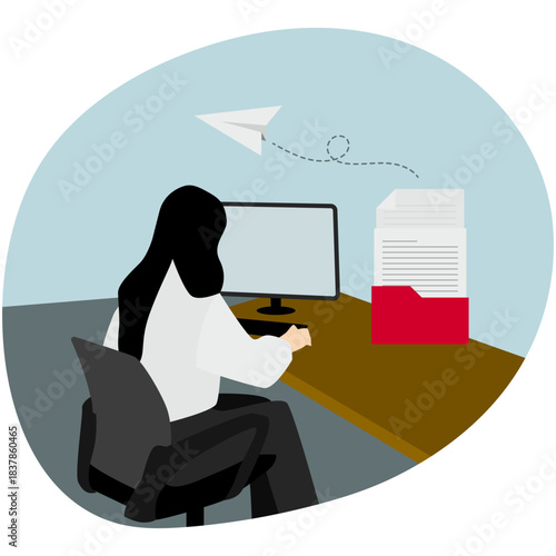 Business Administration Illustration