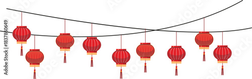 Chinese lantern for lunar new year decoration