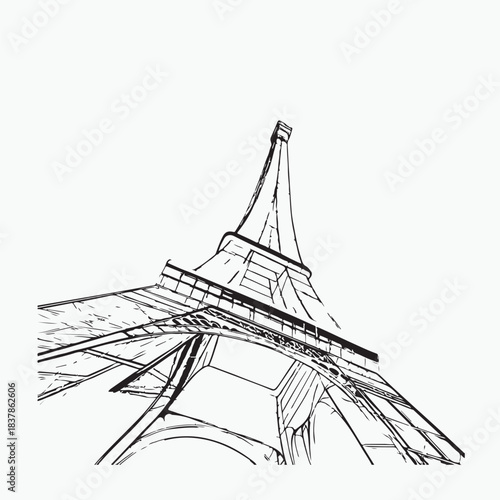 eiffel tower sketch
