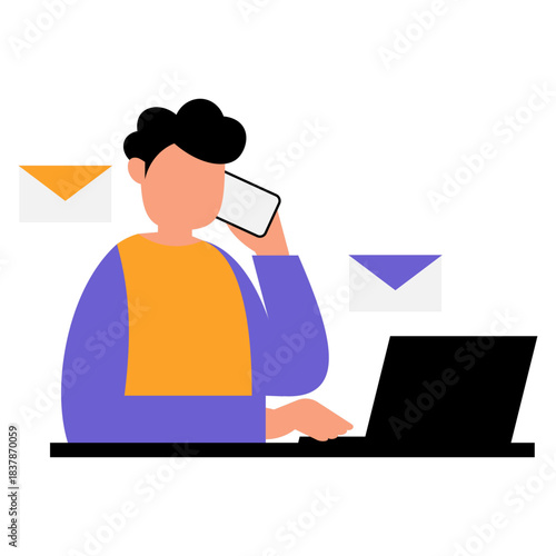 Business Administration Illustration