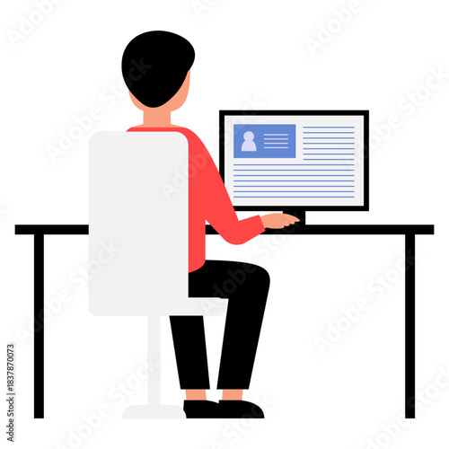 Business Administration Illustration