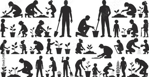 Healthy Breakfast Smoothie Bowl Topped with Fresh Fruit, Granola, and Seeds on Rustic Wooden Table.