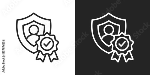 Agility Icon In Black And White Line Style