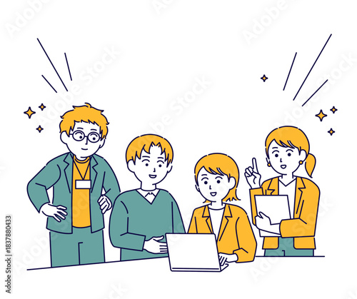 ビジネスマン会議