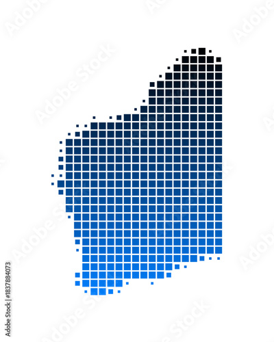 Karte von Western Australia
