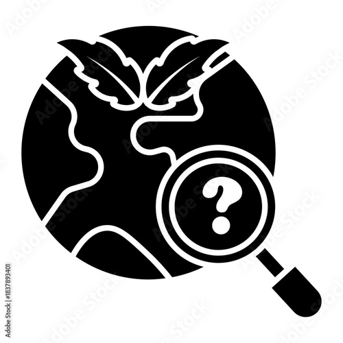 geography Solid icon