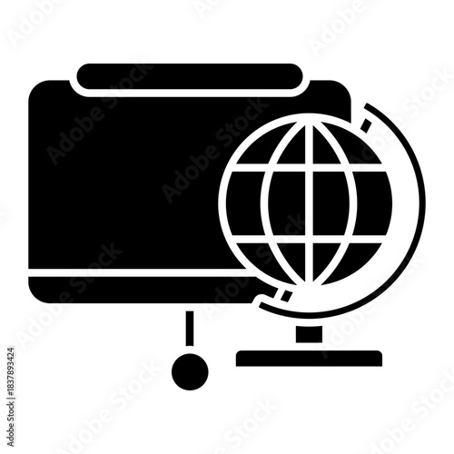 geography Solid icon