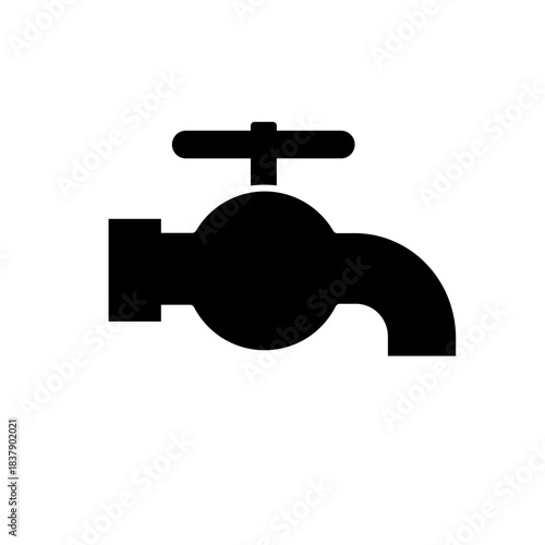 Water faucet - vector icon