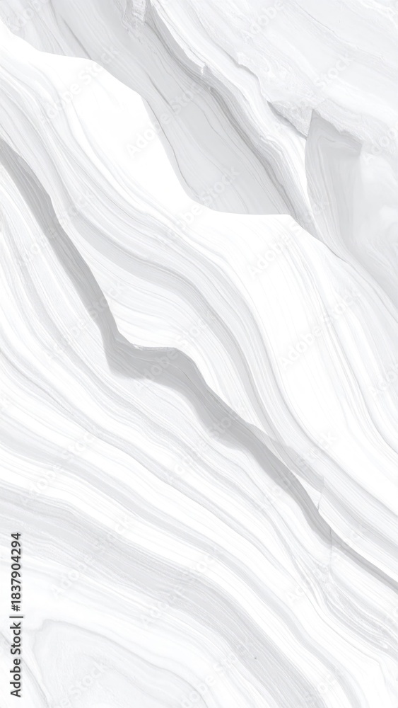 Obraz premium Abstract grey and white wavy pattern