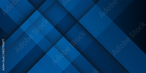 Modern gradient dark navy blue banner background simple abstract modern