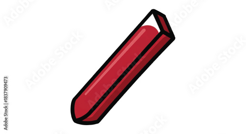 Red Training Dummy for Martial Arts Practice and Self-Defense.