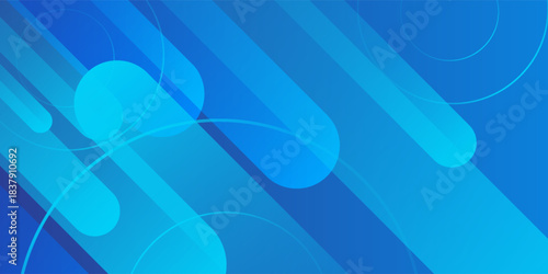 Abstract blue background with diagonal lines. Dynamic shapes design simple art noise dynamic old