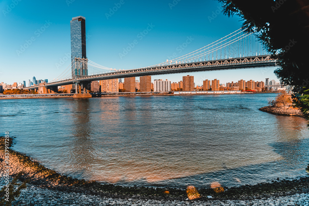 Fototapeta premium brooklyn bridge new york city