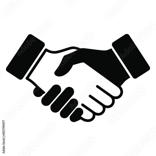 Handshake icon representing business agreement or deal