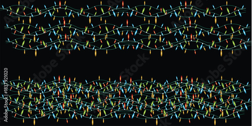 Neon colorful light pattern abstract background vector design