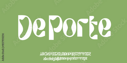 FONT UNIQ DEPORTE FOR DESIGN