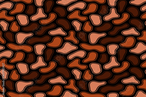 Abstract stone pebble background. Pebble seamless pattern illustration.
