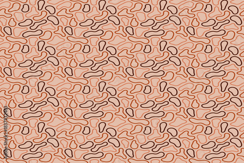 Abstract stone pebble background. Pebble seamless pattern illustration.
