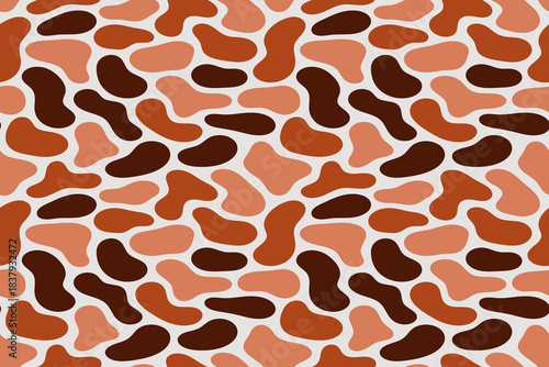 Abstract stone pebble background. Pebble seamless pattern illustration.
