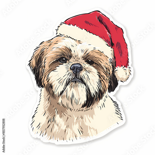 Winter Christmas new Year holiday illustrations