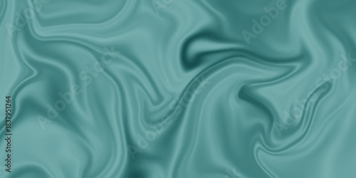 Blue and black silk background . satin background texture . abstract background luxury cloth or liquid wave or wavy folds of grunge silk texture material or shiny soft smooth luxurious .