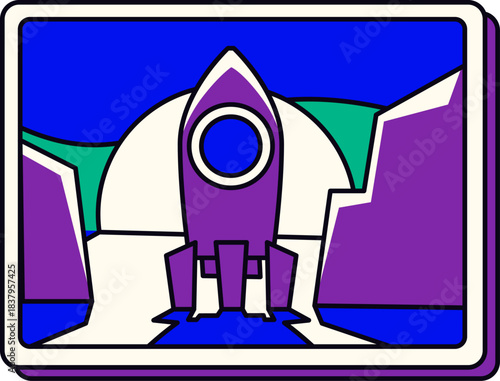 Space Rocket Picture