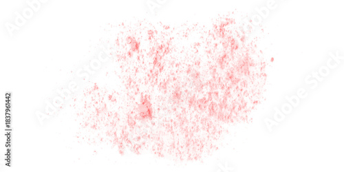 abstract powder splatted background. Colorful powder explosion on white background. pink paint brush strokes