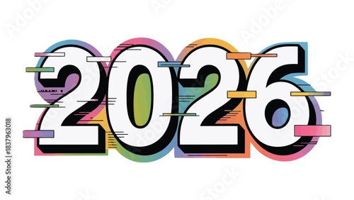 The Year 2026: An eye-catching graphic highlighting the year 2026, set against a vibrant background that invites curiosity and anticipation. 
